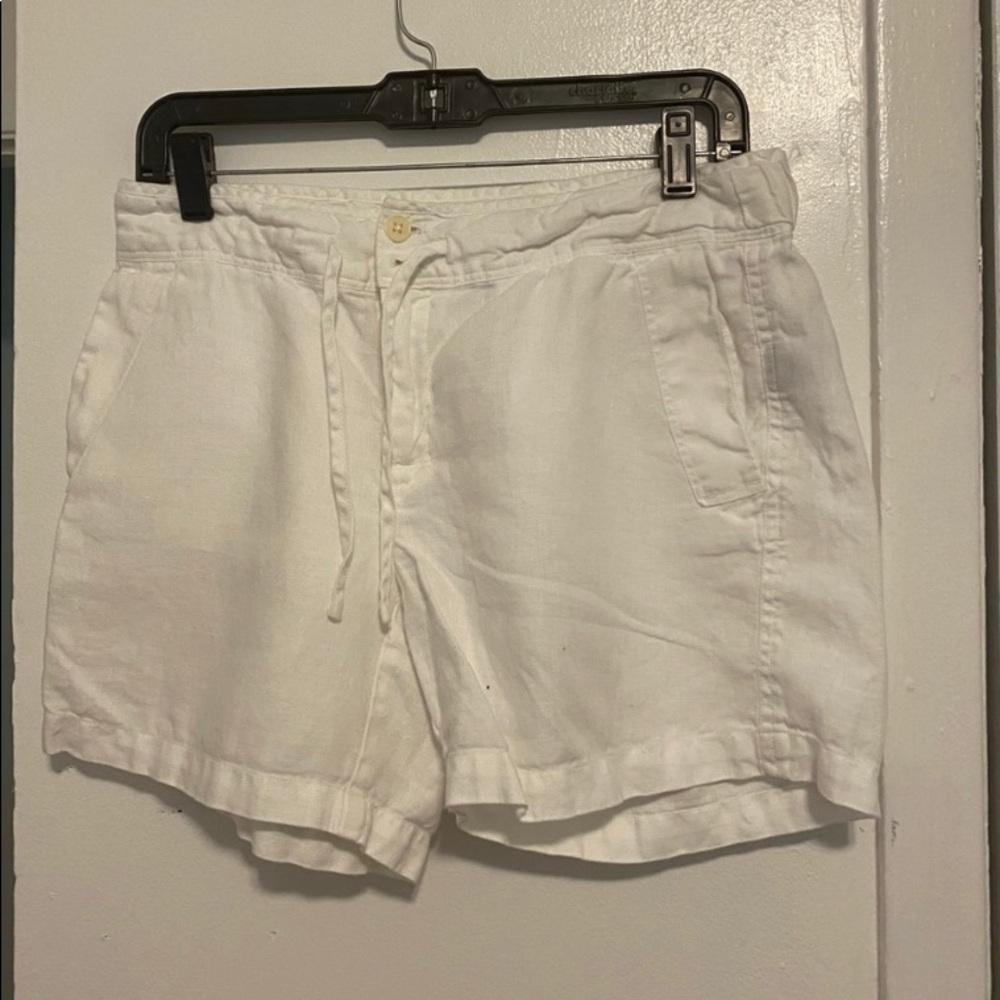 Ralph Lauren Draw String Linen Shorts Size 4 - image 5